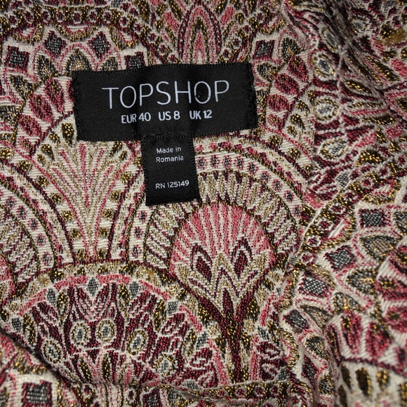 🍃TOPSHOP two type pattern Romper.🍃 - Picture 3 of 4